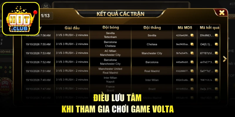 Volta - Bứt Phá Giới Hạn Tốc Độ, Chinh Phục Mọi Thách Thức 3 Điều lưu tâm khi tham gia chơi game Volta