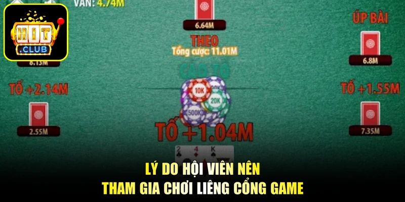 Lý do hội viên nên tham gia chơi Liêng cổng game