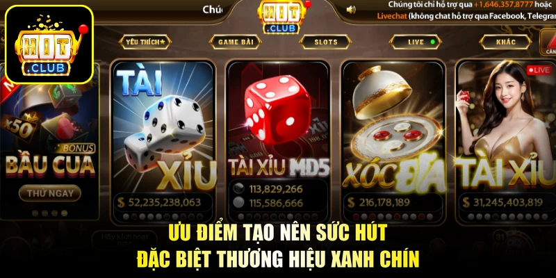 Ưu điểm tạo nên sức hút đặc biệt thương hiệu xanh chín